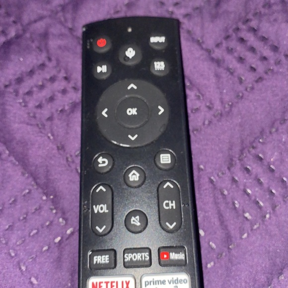 HiSense Smart Television remote control Alexa Google assistant IR tv clicker - Picture 4 of 7